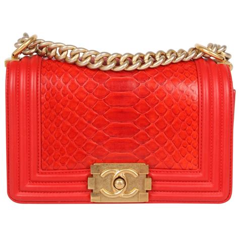 chanel le boy mini red|Chanel bag for sale.